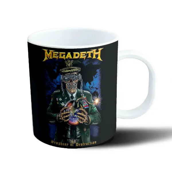 Taza de Plástico Megadeth Symphony of Destruction