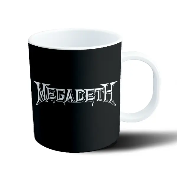 Taza de Plástico Megadeth Logo