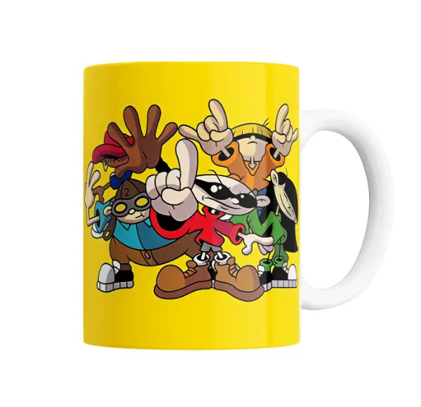 Taza de Cerámica Chicos del Barrio Personajes