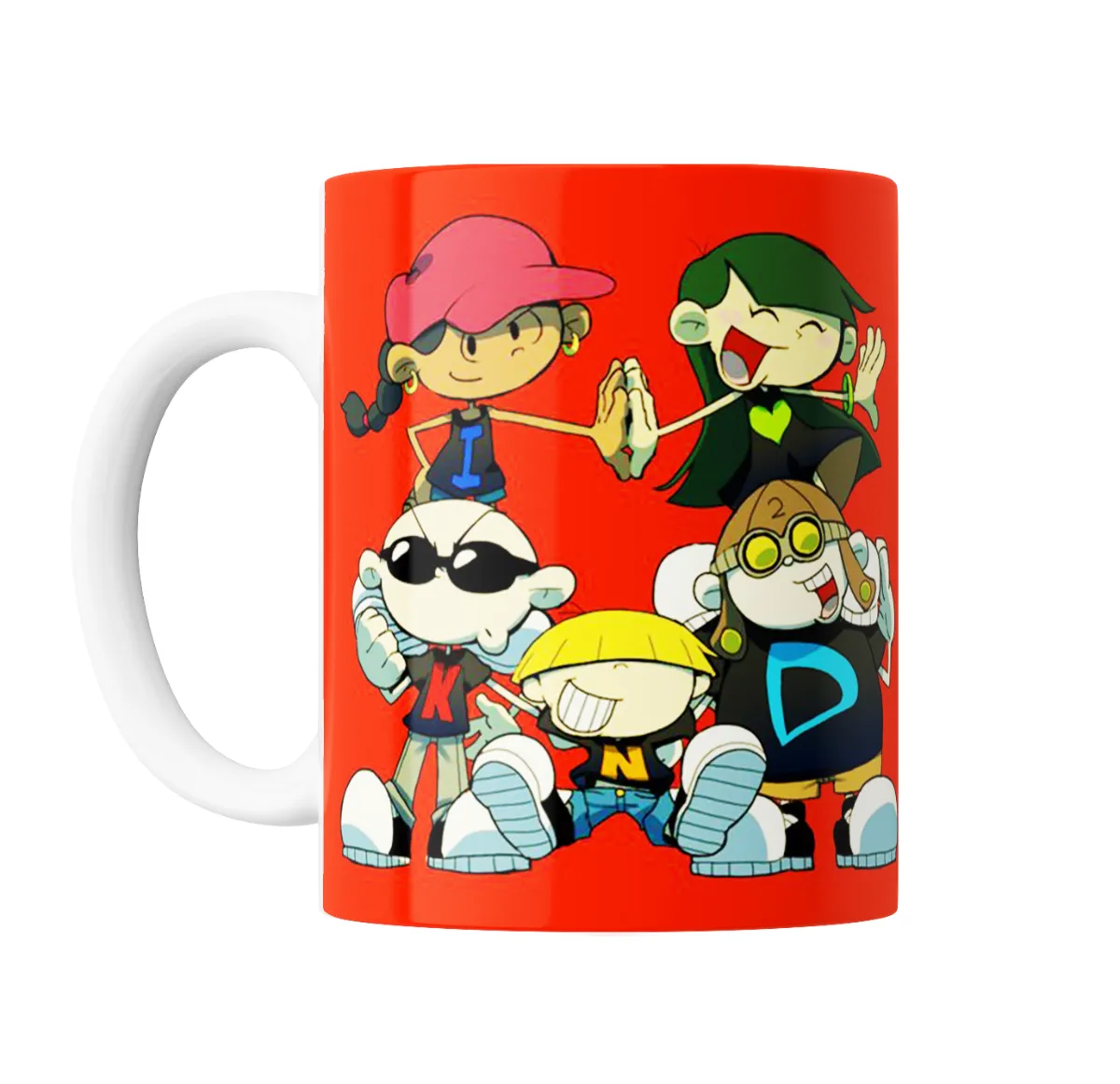 Taza de Cerámica Chicos del Barrio Grupo Completo - vista 2