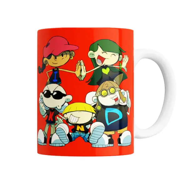 Taza de Cerámica Chicos del Barrio Grupo Completo