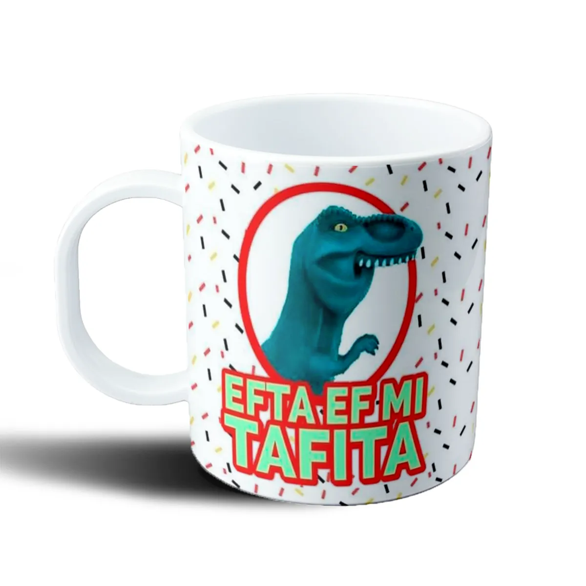 Taza de Plástico Efta Efmi Tafita Dinosaurio - vista 2