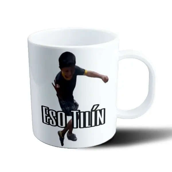Taza de Plástico Meme Eso Tilín