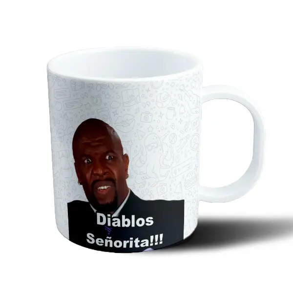 Taza de Plástico Meme Diablos Señorita