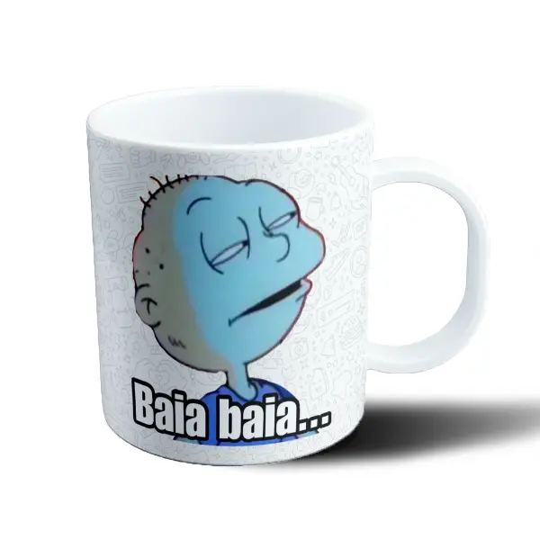 Taza de Plástico Meme Baia Baia
