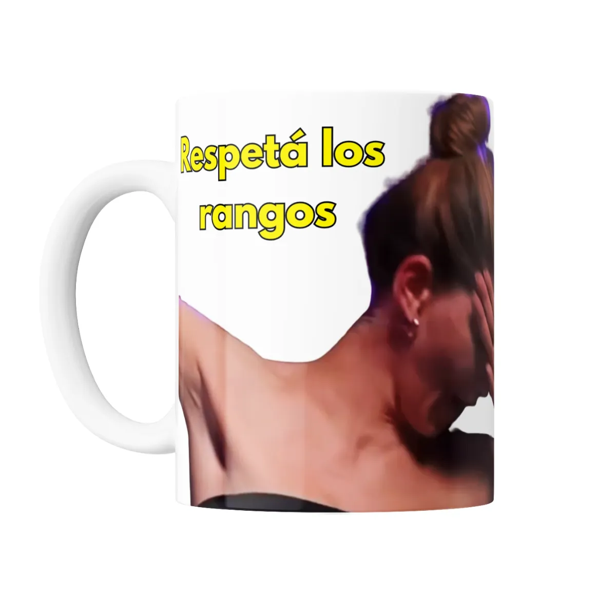 Taza de Cerámica China Suarez Respetá los rangos - vista 2