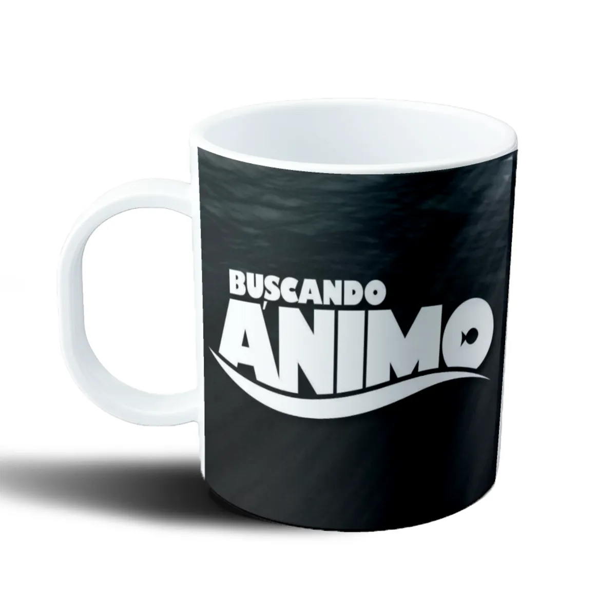 Taza de Plástico Buscando Ánimo - vista 2