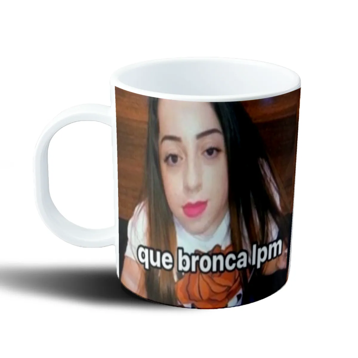 Taza de Plástico Meme Que Bronca LPM - vista 2