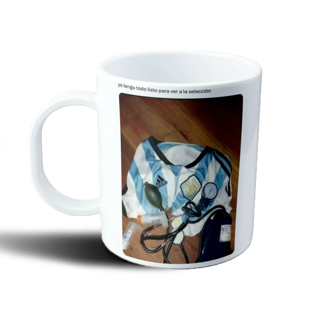 Taza de Plástico Selección Argentina Ya Tengo Todo Listo - vista 2