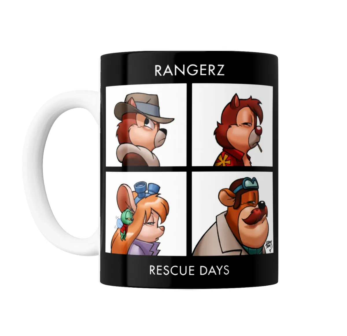 Taza de Cerámica Chip y Dale Rangers Rescue Days - vista 2