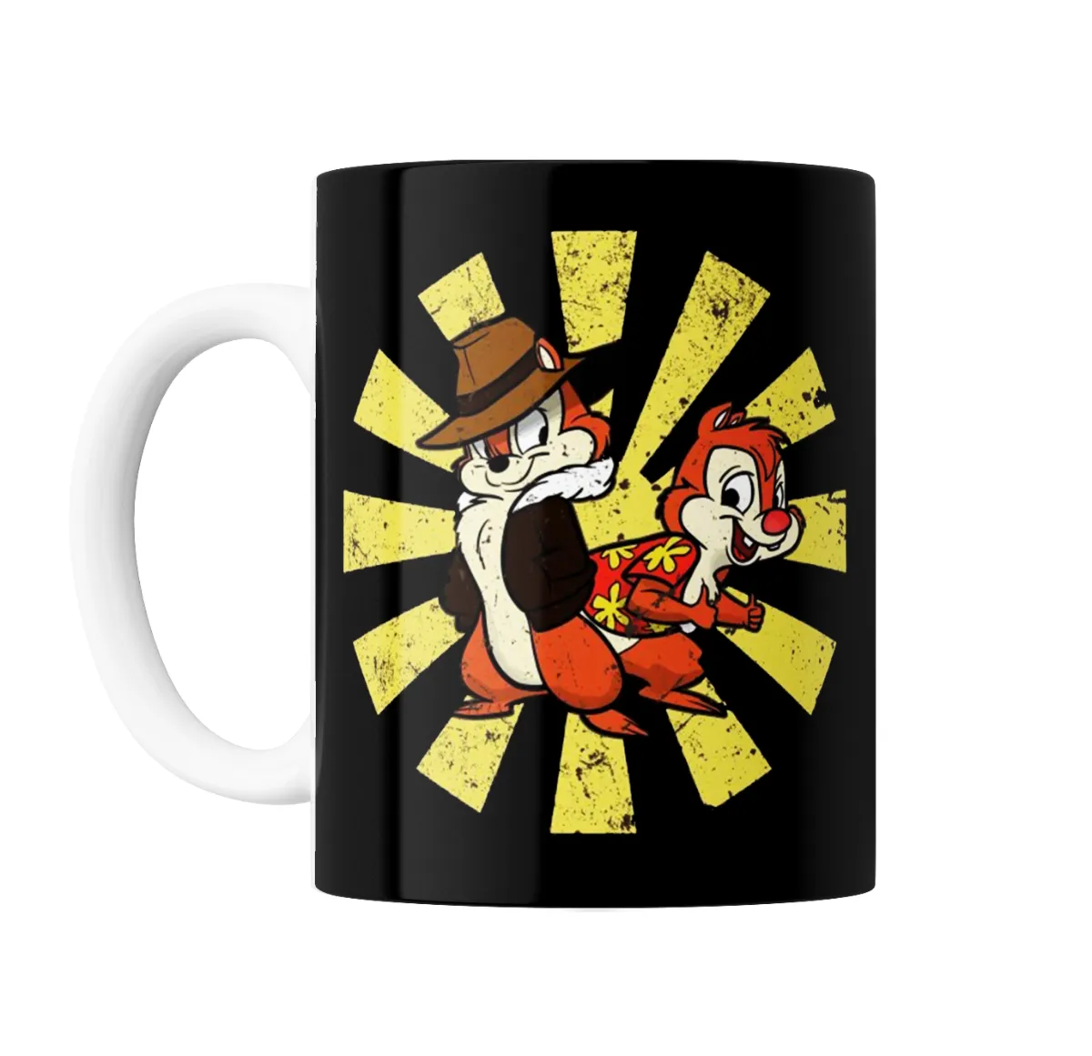 Taza de Cerámica Chip y Dale Retro Japón - vista 2