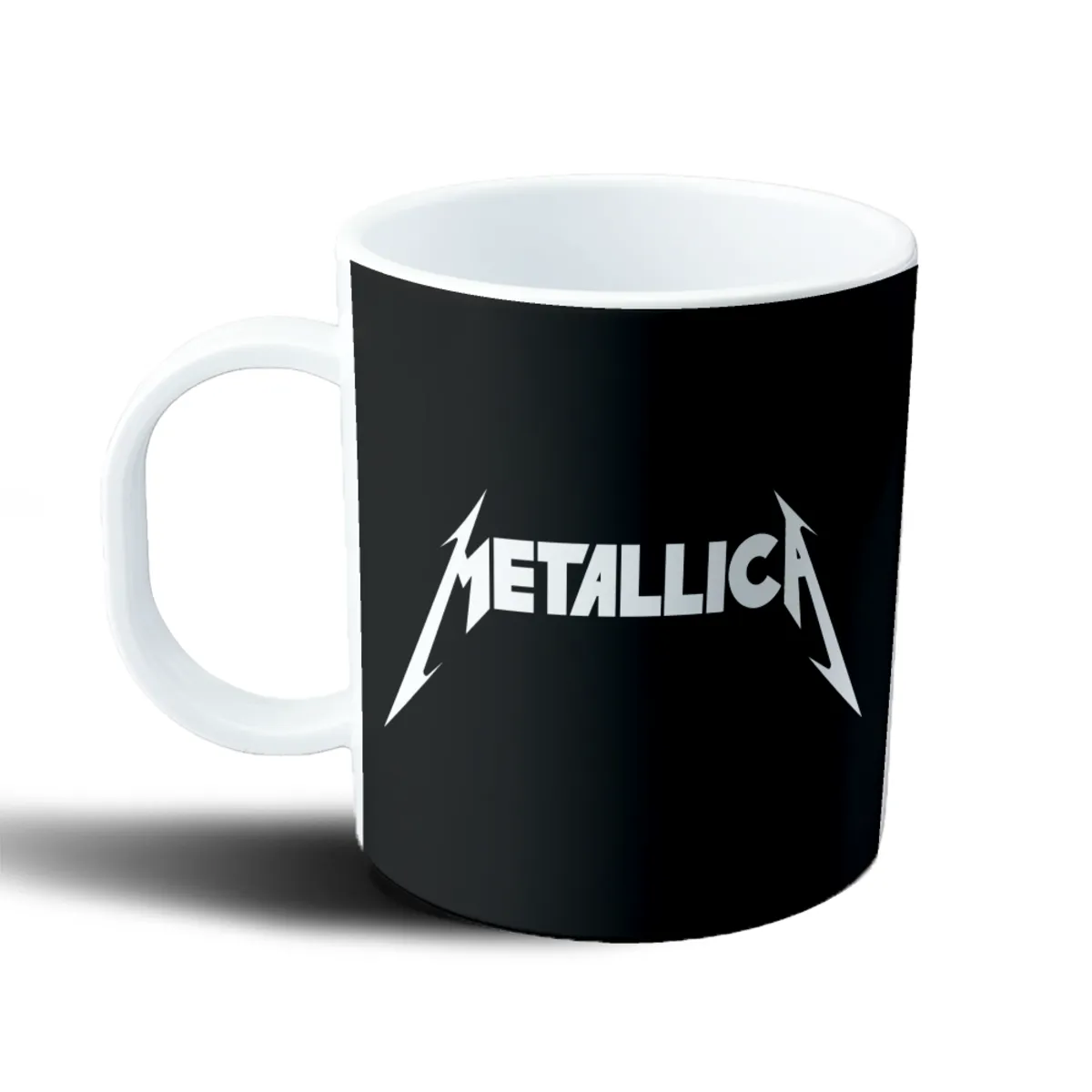 Taza de Plástico Metallica Logo Clásico - vista 2