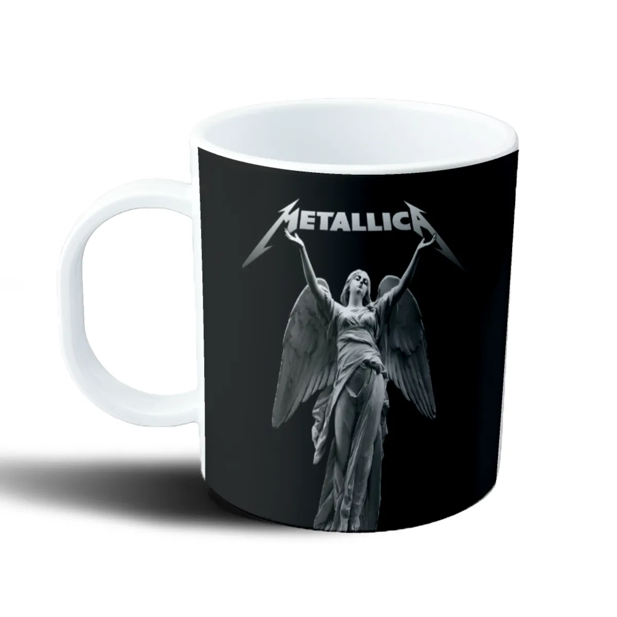 Taza de Plástico Metallica Ángel de Piedra - vista 2