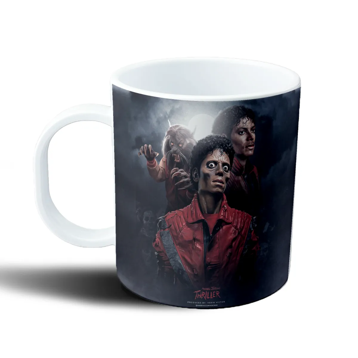 Taza de Plástico Michael Jackson Thriller Zombie - vista 2