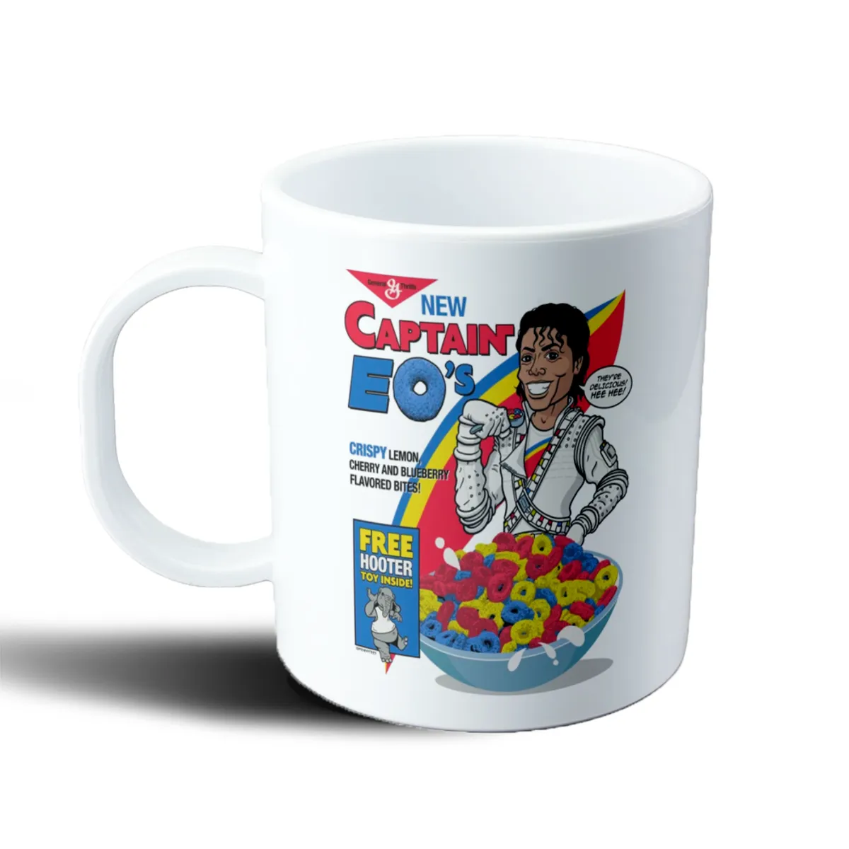 Taza de Plástico Michael Jackson Captain EO's Cereal - vista 2