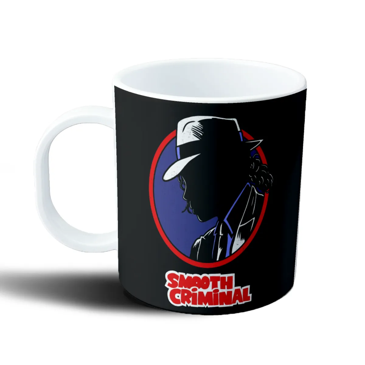 Taza de Plástico Michael Jackson Smooth Criminal Silueta - vista 2