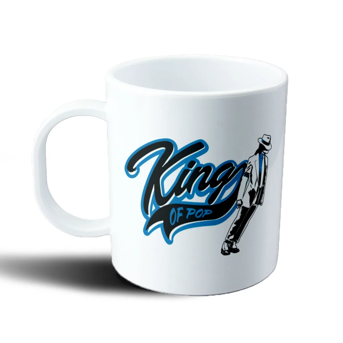 Taza de Plástico Michael Jackson King of Pop Moonwalk - vista 2