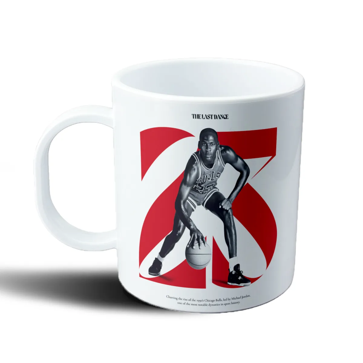 Taza de Plástico Michael Jordan The Last Dance Chicago Bulls 23 - vista 2