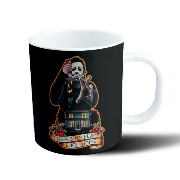 Taza de Plástico Halloween Michael Myers There's No Place Like Home