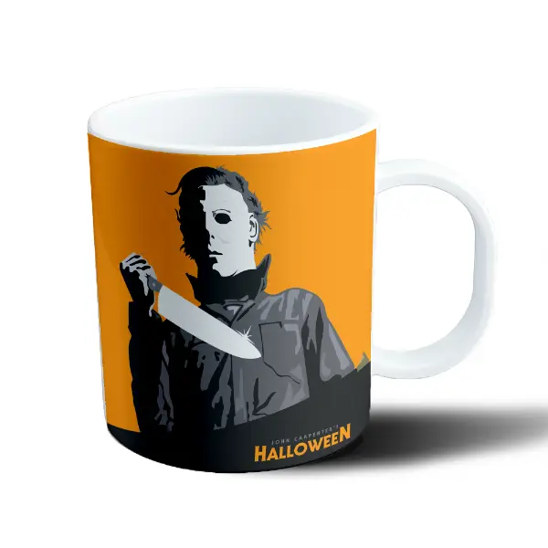 Taza de Plástico Michael Myers Halloween Cuchillo