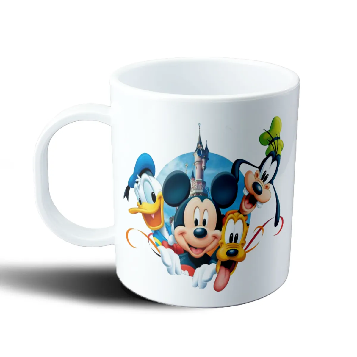 Taza de Plástico Mickey Mouse Donald Goofy y Pluto - vista 2