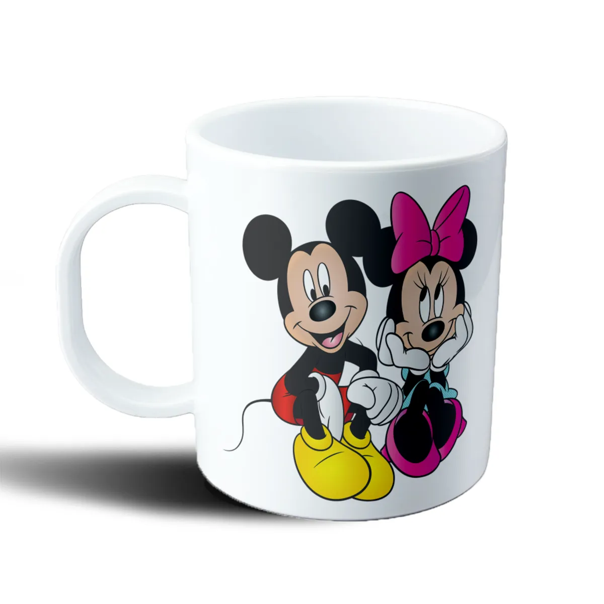 Taza de Plástico Mickey Mouse y Minnie Mouse - vista 2