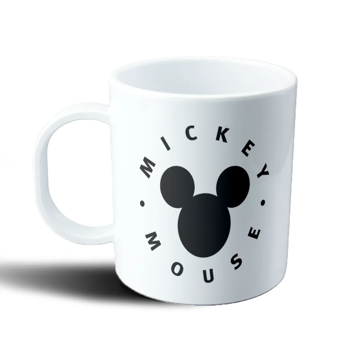 Taza de Plástico Mickey Mouse Logo Circular - vista 2