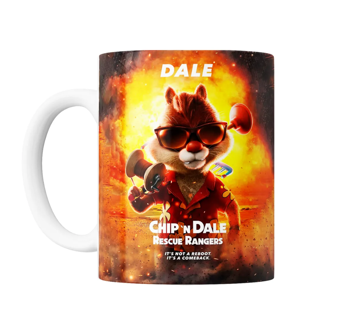 Taza de Cerámica Chip N Dale Rescue Rangers Dale - vista 2