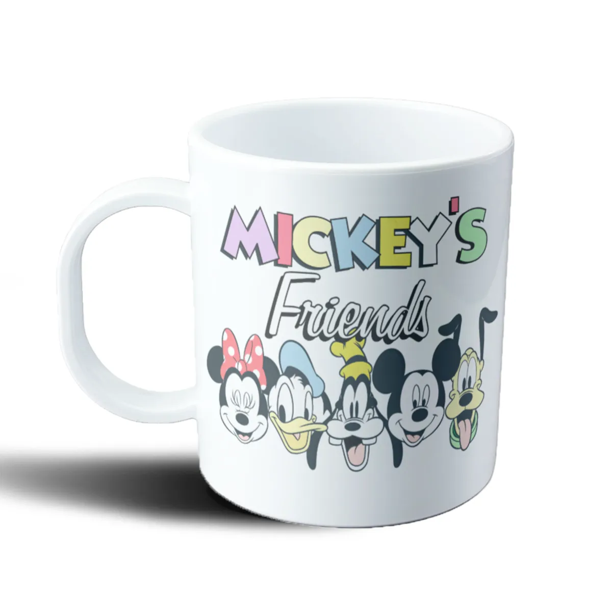 Taza de Plástico Mickey Mouse y Amigos Pastel - vista 2