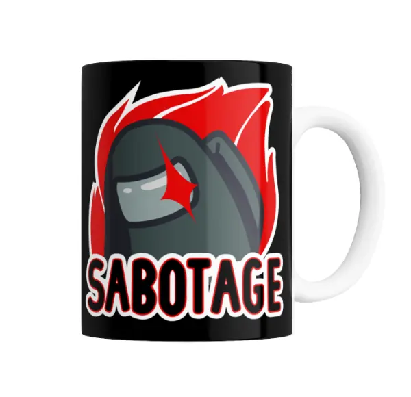 Taza de Cerámica Among Us Sabotage