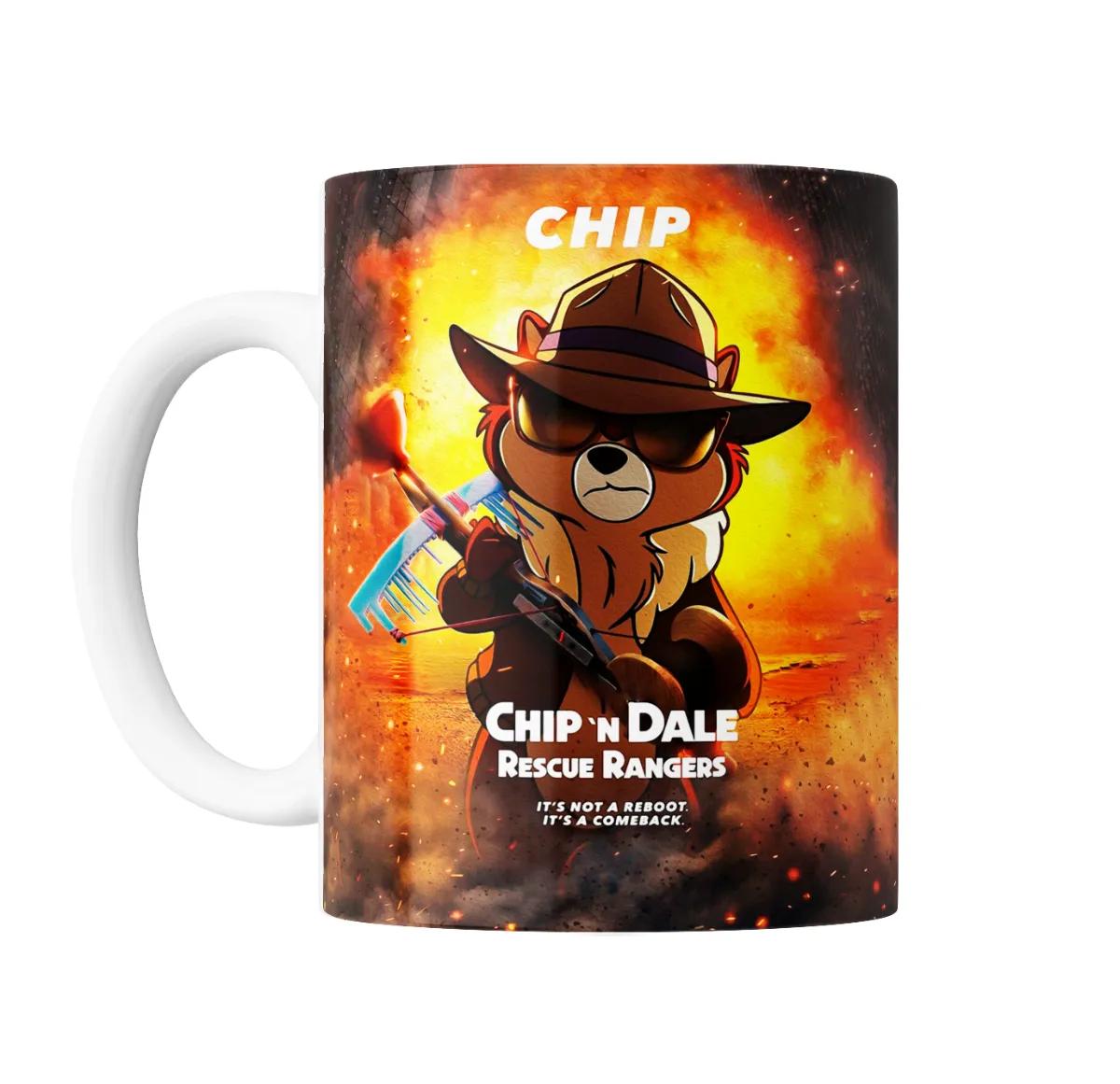 Taza de Cerámica Chip N Dale Rescue Rangers Chip - vista 2