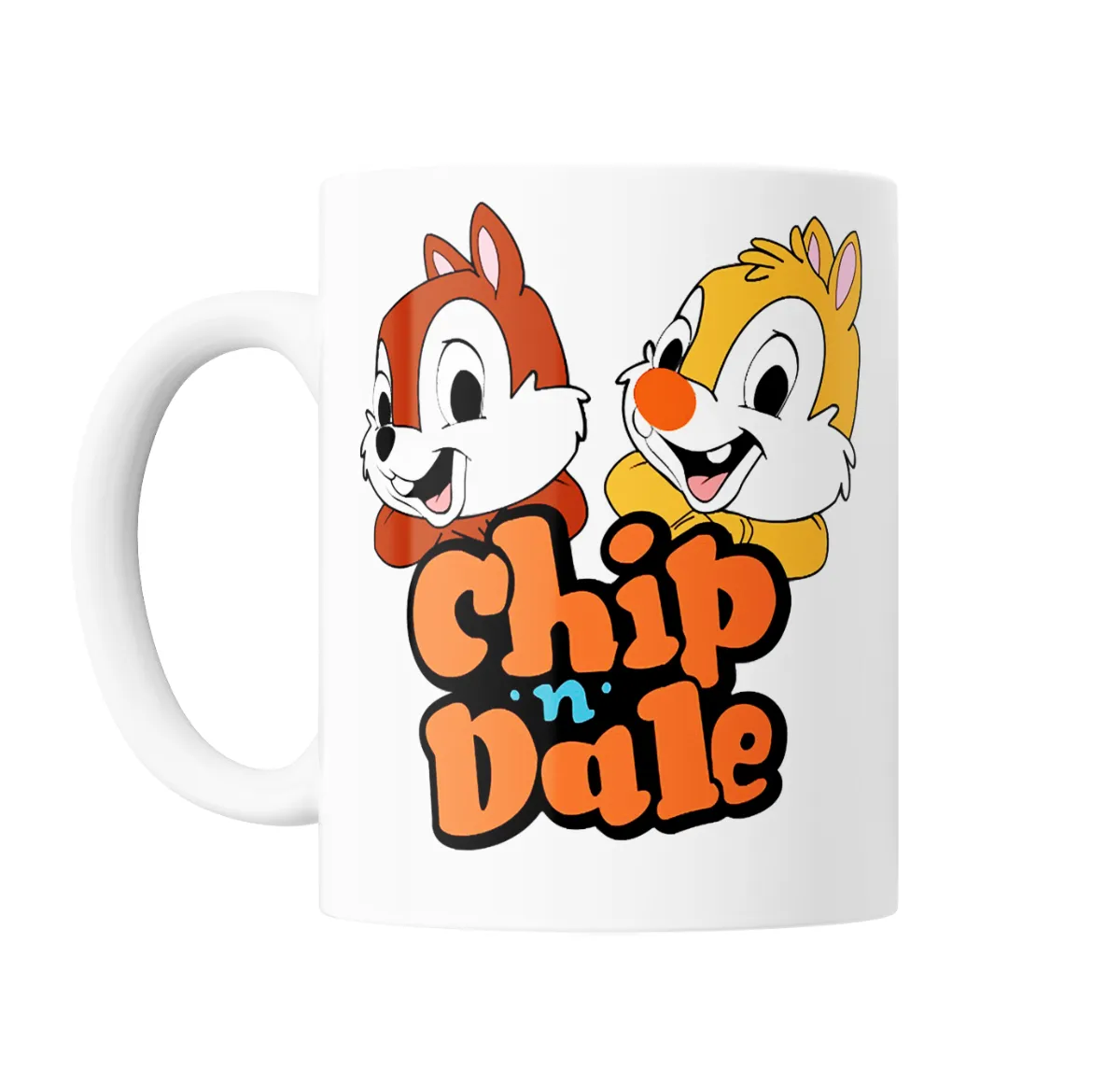 Taza de Cerámica Chip y Dale Disney Logo - vista 2