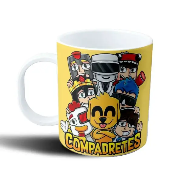 Taza de Plástico Mikecrack Compadretes