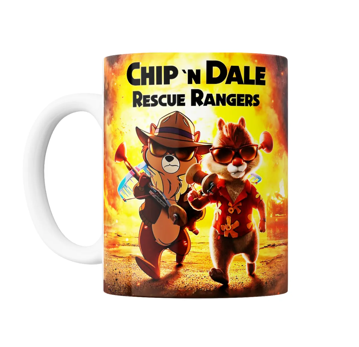 Taza de Cerámica Chip N Dale Rescue Rangers - vista 2