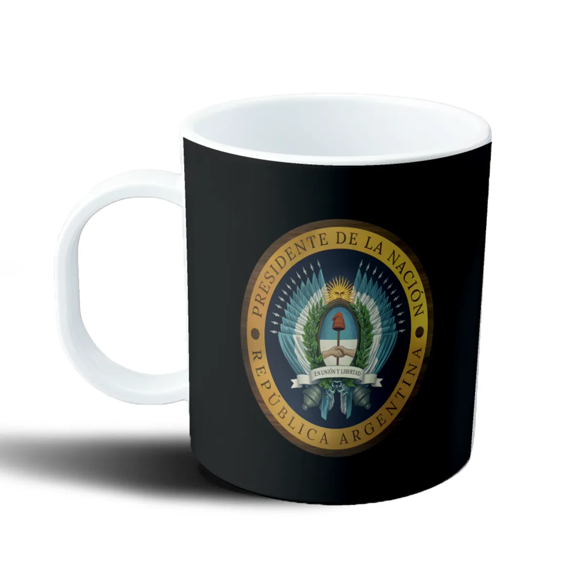 Taza de Plástico Presidente de la Nación República Argentina - vista 2