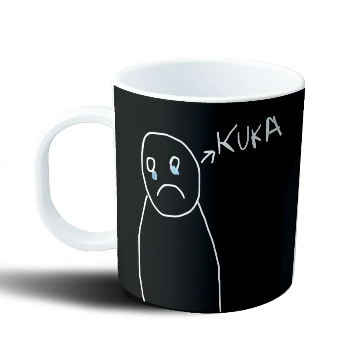 Taza de Plástico Kukas Meme Llorón - vista 2