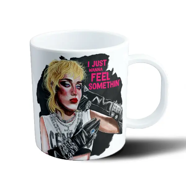 Taza de Plástico Miley Cyrus I Just Wanna Feel Somethin'