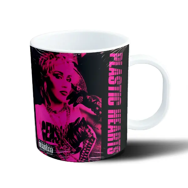 Taza de Plástico Miley Cyrus Plastic Hearts