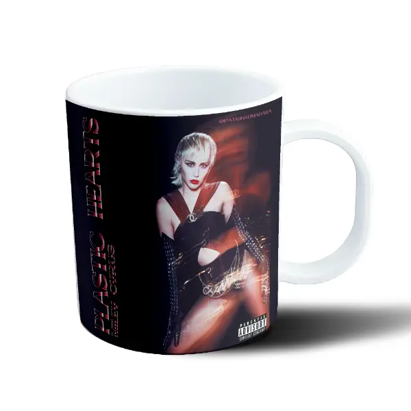 Taza de Plástico Miley Cyrus Plastic Hearts