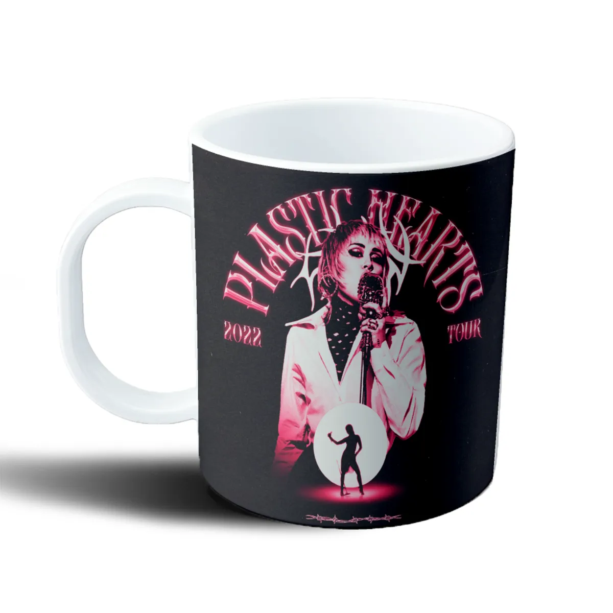 Taza de Plástico Miley Cyrus Plastic Hearts Tour 2022 - vista 2