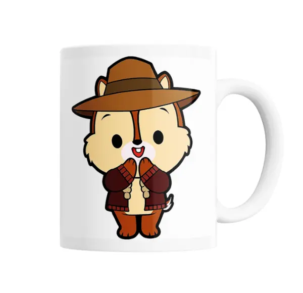 Taza de Cerámica Chip N Dale Chip Aventurero