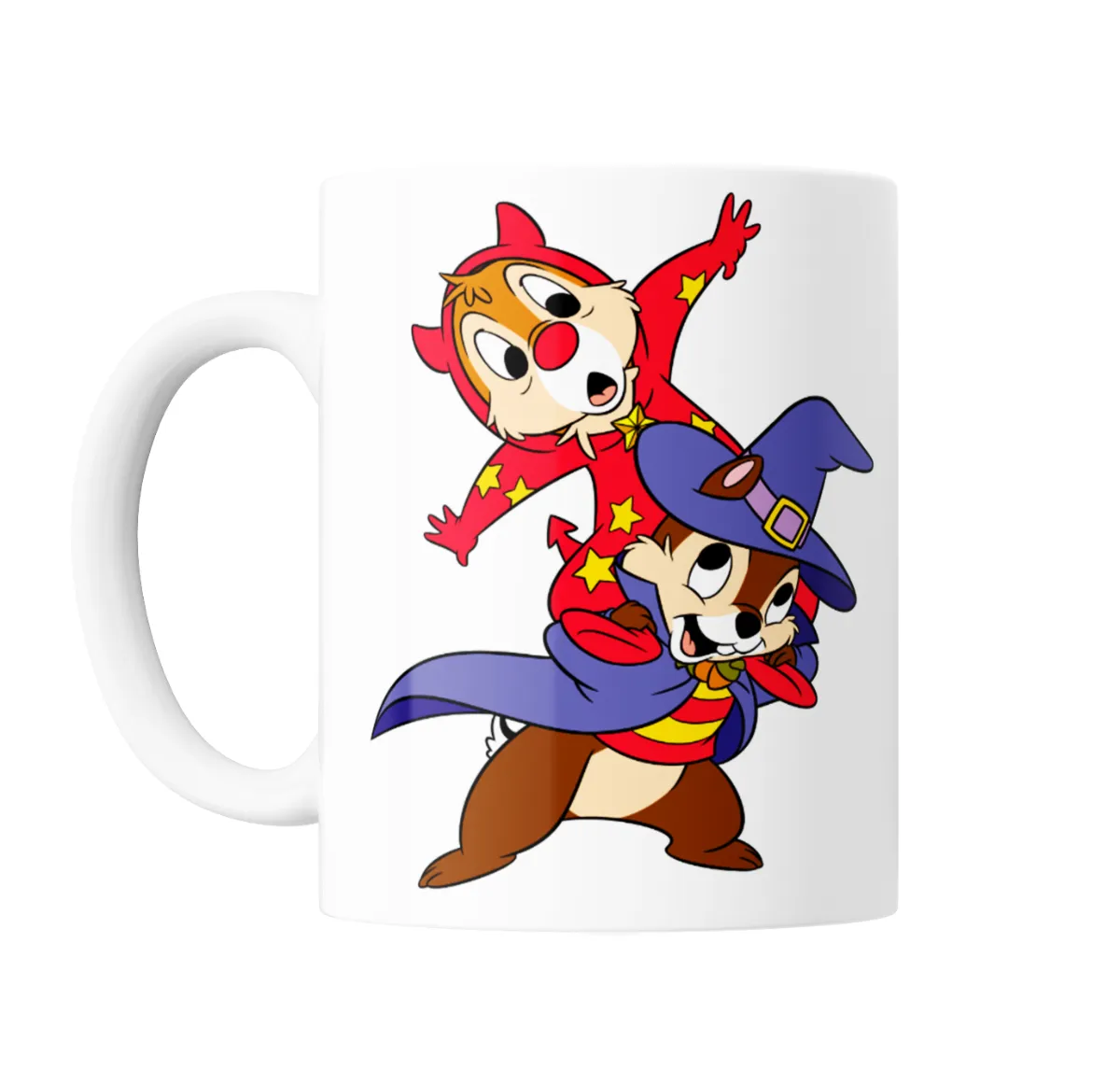 Taza de Cerámica Chip y Dale Mago y Hechicero - vista 2