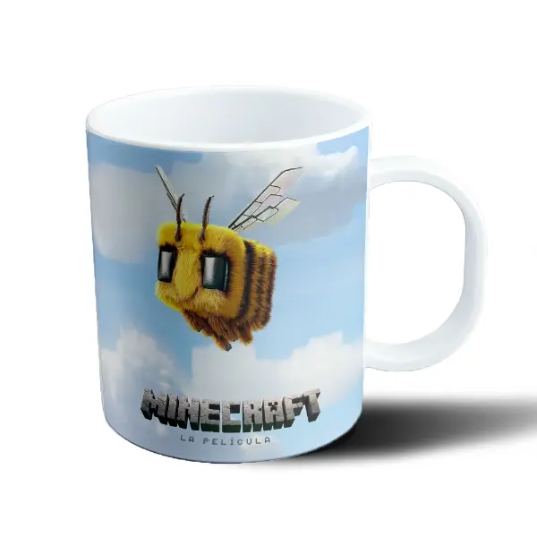 Taza de Plástico Minecraft La Película Abeja