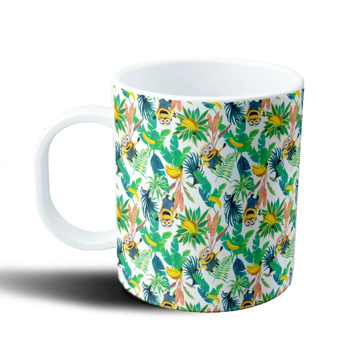 Taza de Plástico Minions Estampado Tropical Bananas - vista 2