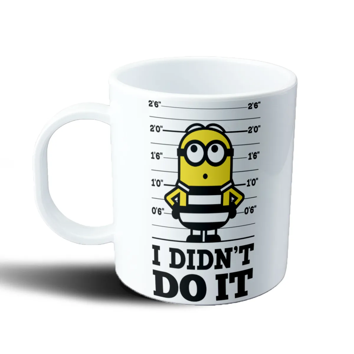 Taza de Plástico Minions Mugshot I Didn't Do It - vista 2