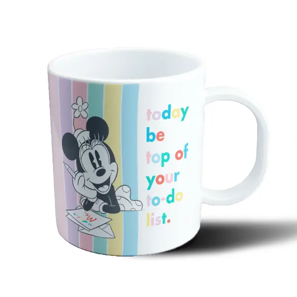 Taza de Plástico Minnie Mouse Today Be Top of Your To-Do List