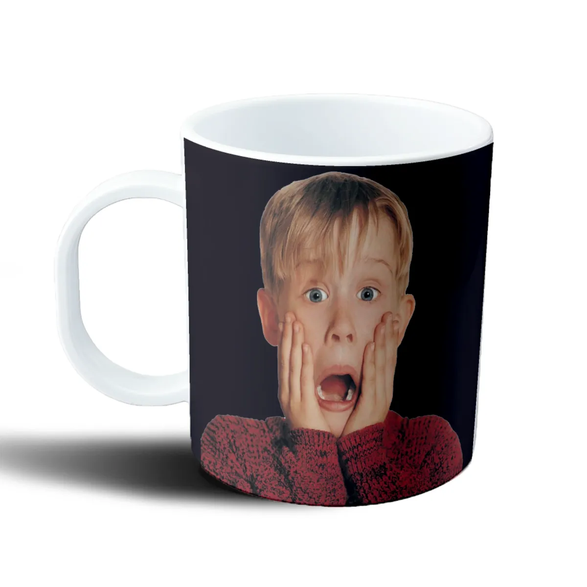 Taza de Plástico Mi Pobre Angelito Kevin Grito - vista 2