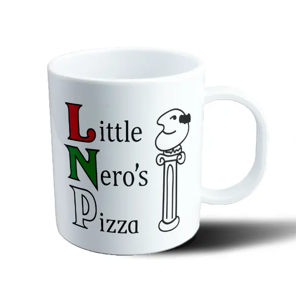 Taza de Plástico Mi Pobre Angelito Little Nero's Pizza