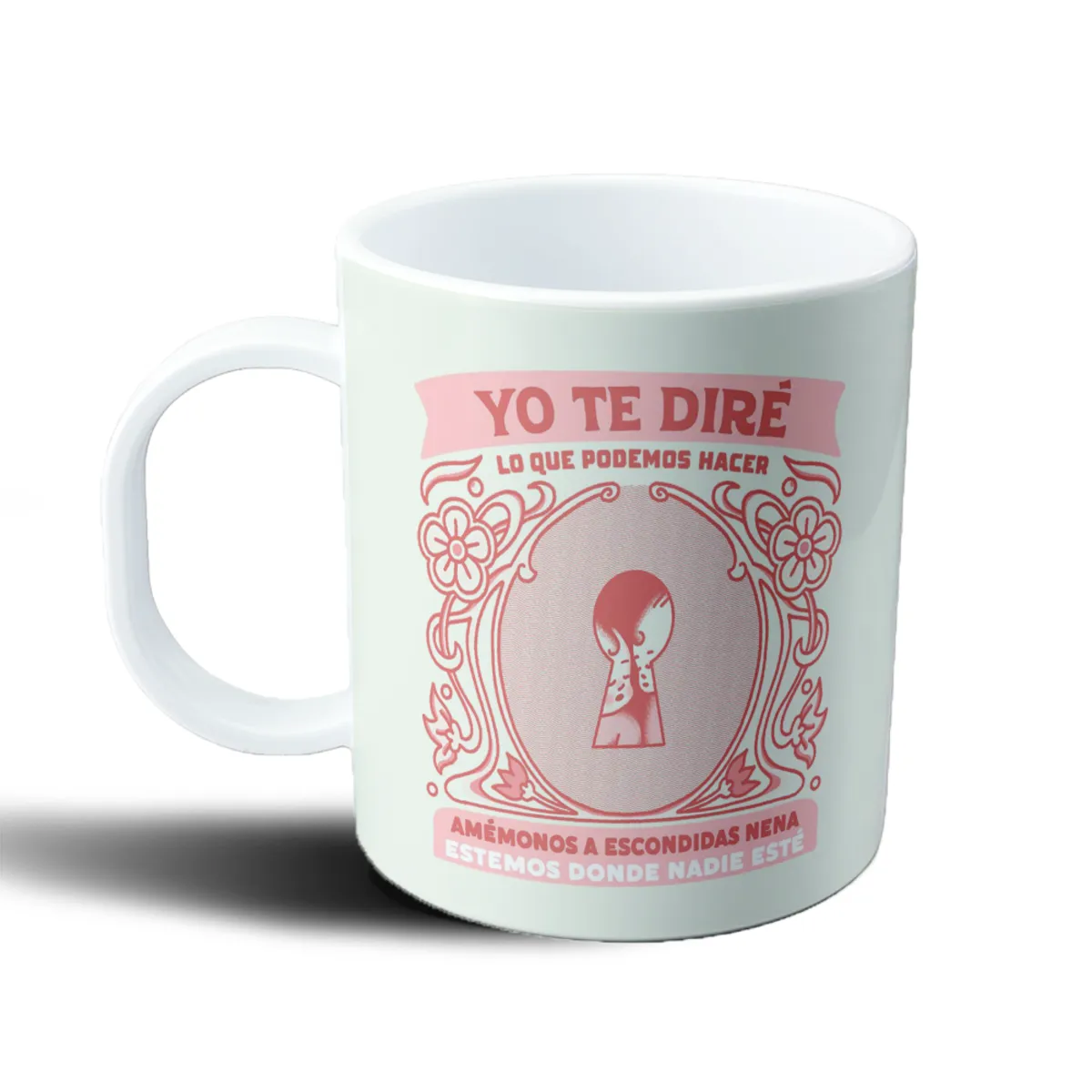 Taza de Plástico Miranda Amémonos a Escondidas Nena - vista 2