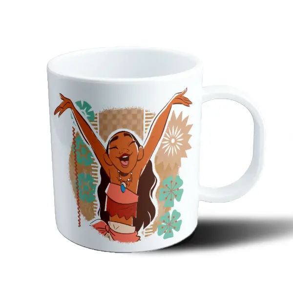 Taza de Plástico Moana Celebrando con los Brazos Abiertos